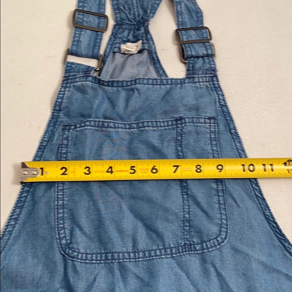 Garage lightweight denim drawstring shortalls - Picture 10 of 13